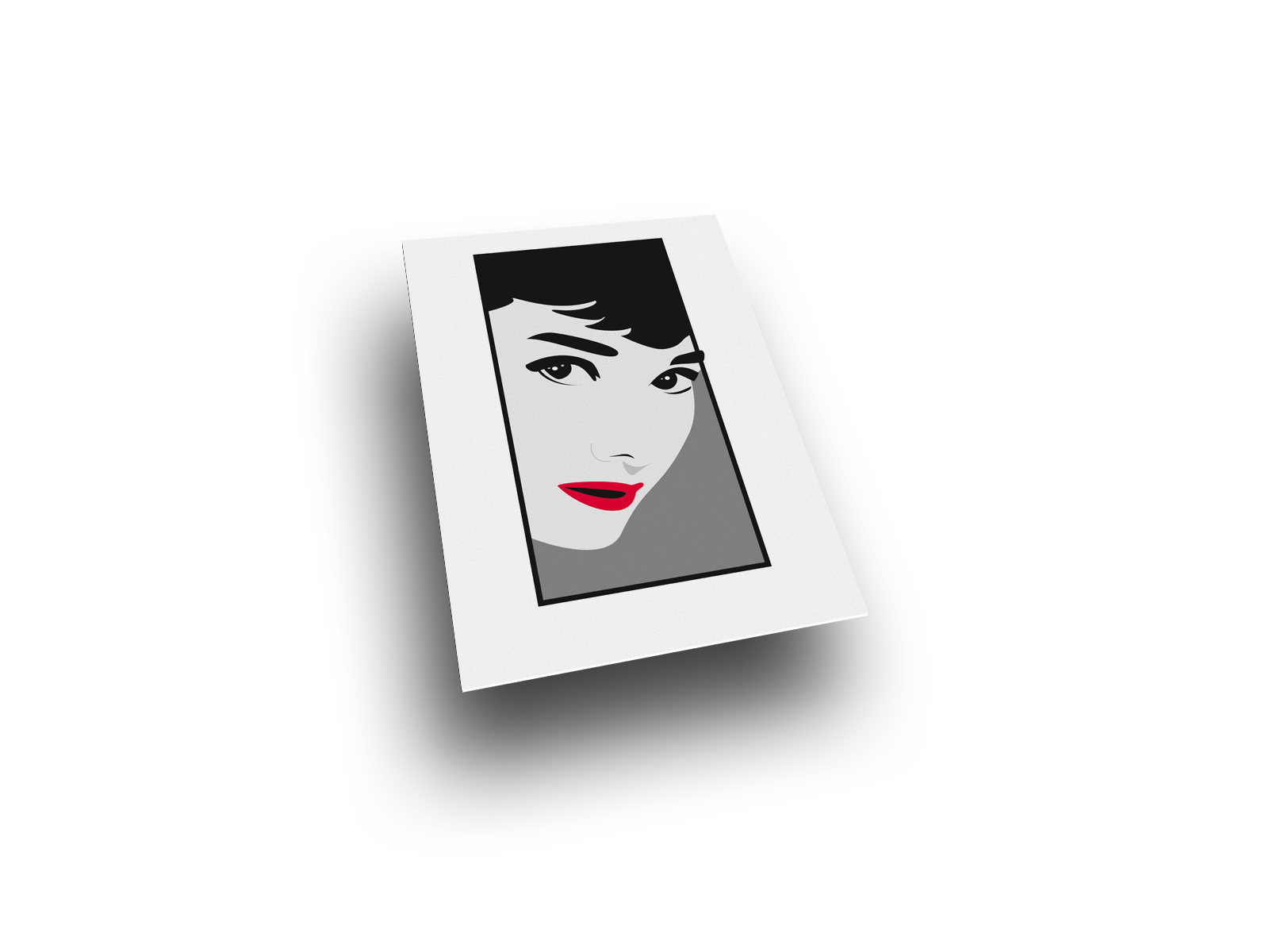 Bild: Audrey &ndash; vector art, illustration
